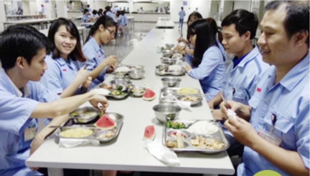 Hoạt động cung cấp suất ăn công nghiệp của Công ty Tú Anh cho người lao động tại khu vực phía Nam