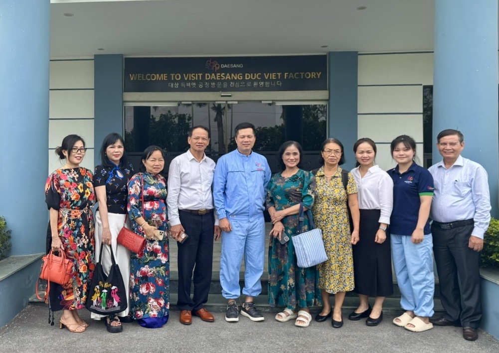 VINAFOSA thăm và làm việc tại Daesang Đức Việt, tăng cường hợp tác vì an toàn thực phẩm