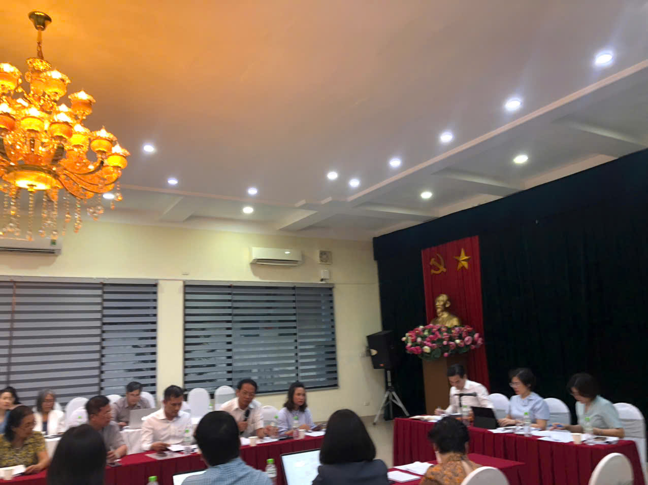 TS. Lê Văn Giang Chủ tịch VINAFOSA phát biểu góp ý Dự thảo Luật An toàn thực phẩm sửa đổi